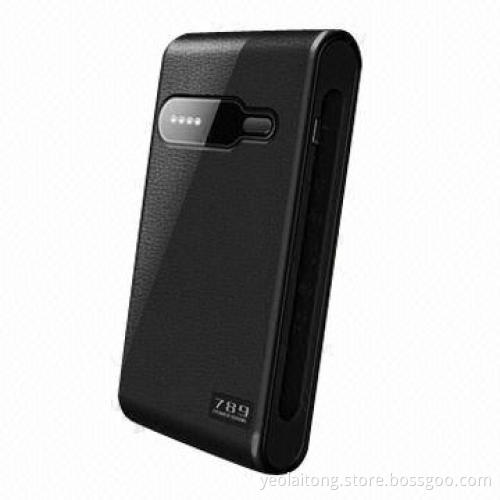 Powerbank of 15,600mAh capacity, with 1A charging current